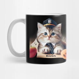 Affectionate Kitty Chief Mug